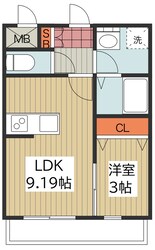 リーブルファイン八潮南川崎の物件間取画像